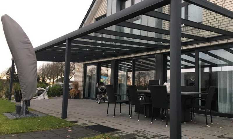 İzmir kış bahçesi l tipi model